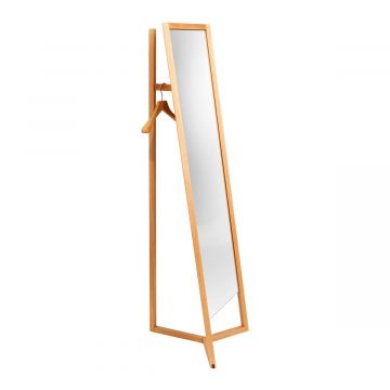 Club - miroir/ porte-manteau - Chêne