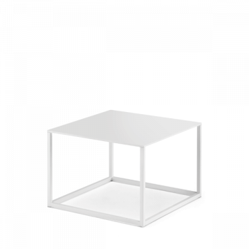 Table basse Code 59 cm - Blanc (Outlet)