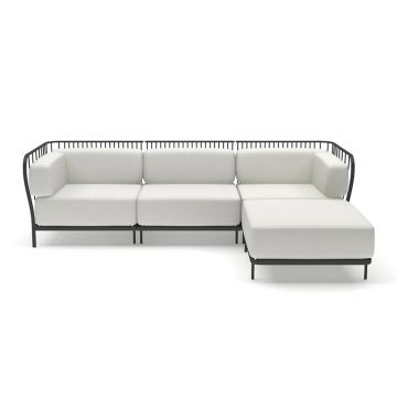 Cannolé Sofa 3 Places avec méridienne