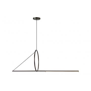 Cercle et trait lampe suspendue