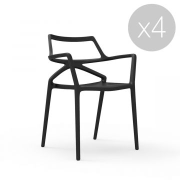 Chaise Delta - Lot de 4