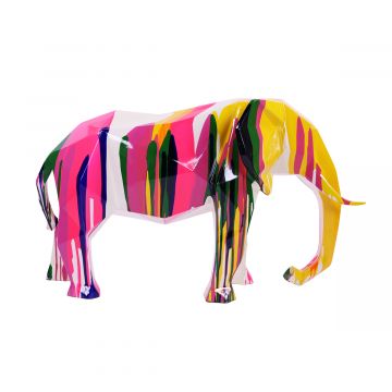 Elephant Large - Rainbow