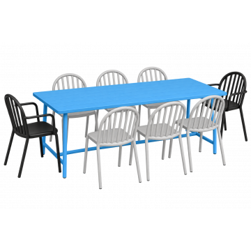 Ensemble Table + 6 Chaises Fred’s (Outlet)