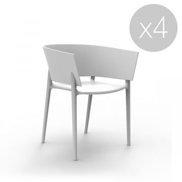 Fauteuil Africa - Lot de 4