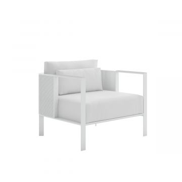 Fauteuil Solanas blanc