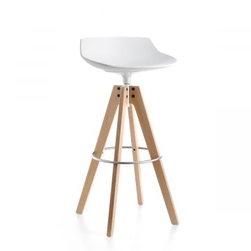 Flow Stool chêne massif