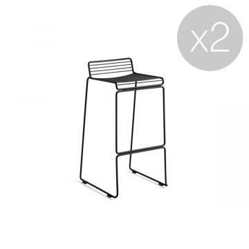 Tabouret de bar Hee - Quickship - Lot de 2