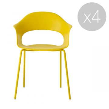 Chaise Lady B - Lot de 4