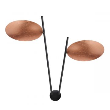Applique Lederam W2 - Cuivre / Noir (Outlet)