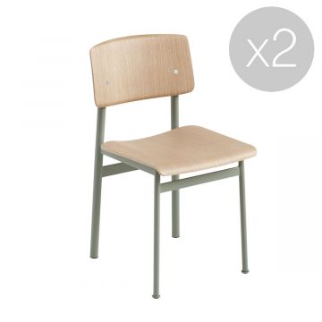 Chaise Loft - Lot de 2