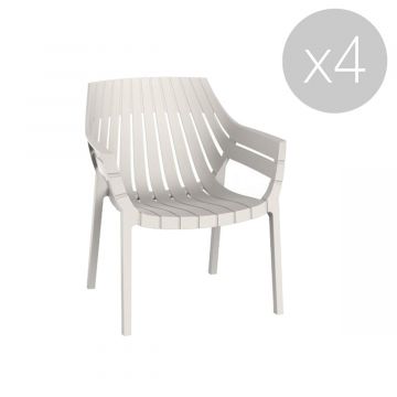 Lounge chair Spritz - Lot de 4