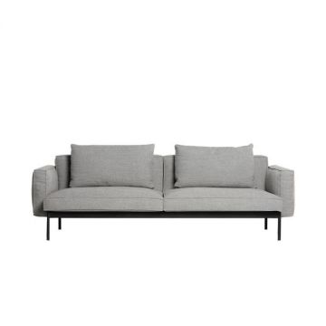 Canapé lounge - Gris (Outlet)
