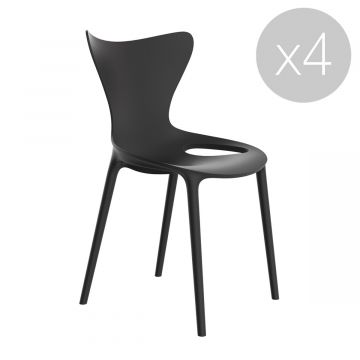 Chaise Love classique - Lot de 4