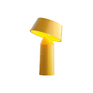 Lampe sans fil rechargeable Bicoca - Jaune