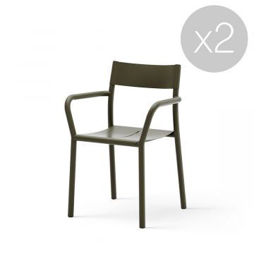 Fauteuil May - Lot de 2