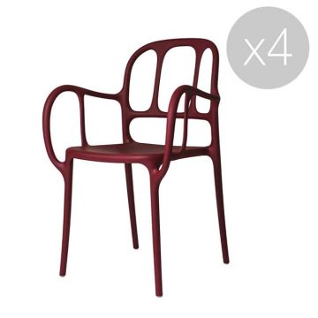 Chaise Milà - Lot de 4