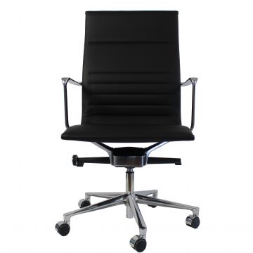 Una Chair Management - Haut dossier, avec accoudoirs