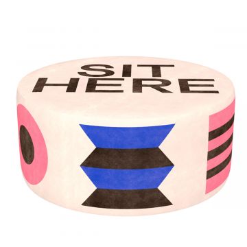 Pouf Oggian Sit here