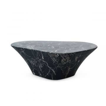 Table basse Oval Marble Look