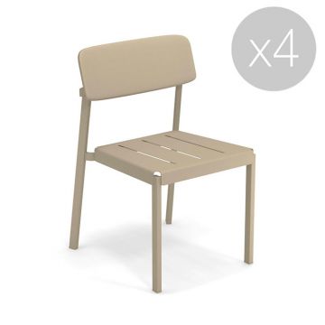 Chaise Shine - Lot de 4