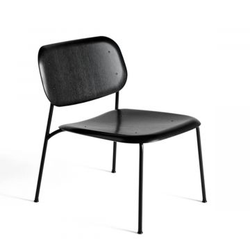 Chaise soft edge 100 - Noir