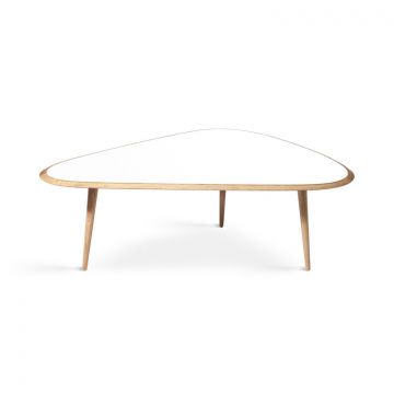 Table basse Large Fifties - Blanc