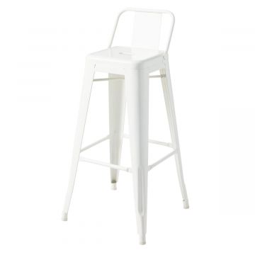 Tabouret petit dossier