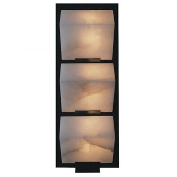 Applique triple bloc Auvent sur fond métal