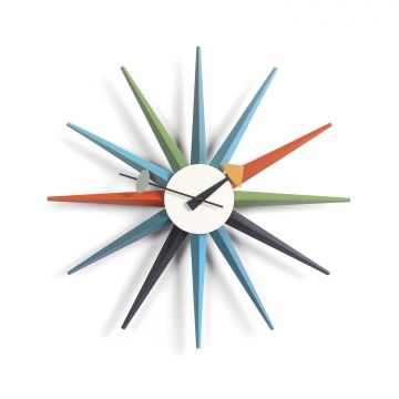 Horloge Sunburst 