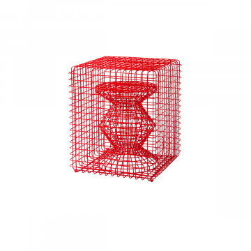 Tabouret Zig Zag - Wire