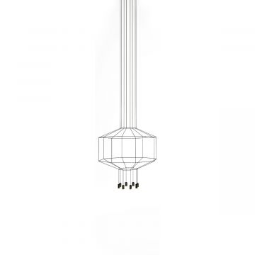 Suspension Wireflow - Modèle 1