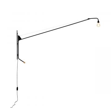 Lampe murale Potence - Noir Foncé (Outlet)
