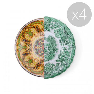 Assiette de fruits Hybrid Sravasti - Lot de 4