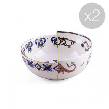 Bol Hybrid Tiwanaku (Lot de 2)