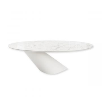 Table Ovale O Brillante