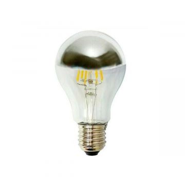 Ampoule LED 10W avec calotte argentée