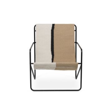 Fauteuil Desert - Noir/ Terre (Outlet)