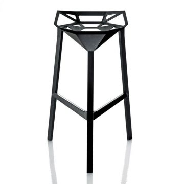 Stool one 77 cm - Noir (Outlet)