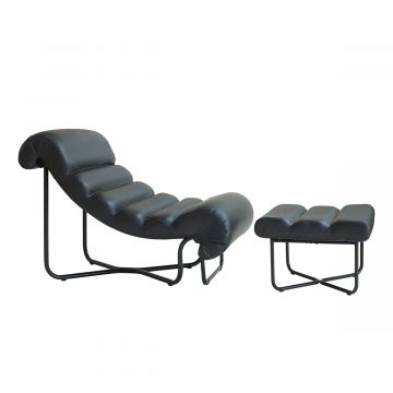 Lounge Chair et Ottoman Georges