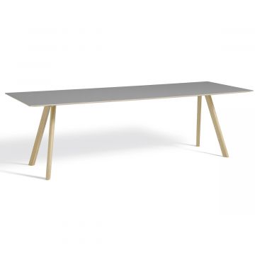 Copenhague table CPH30 - Pied chêne laqué 200x90 cm