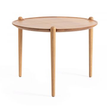 Table basse Aria Diam. 60 cm - Chêne (Outlet)