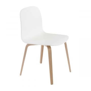 Visu chaise - chêne/ blanc (Outlet)