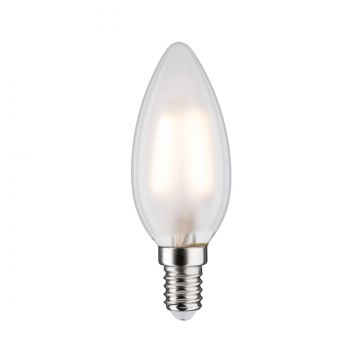 Ampoule Filament 230V Bougie LED E14 250lm 3W 2700K Dépoli