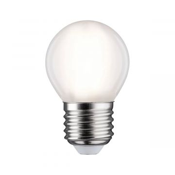 Ampoule LED Sphérique E14 Calotte Argentée 4.8W 2700K Dimmable