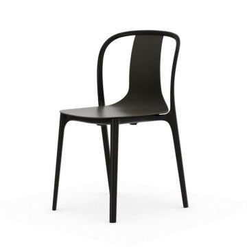 Belleville Chaise Plastique - Noir (Outlet)