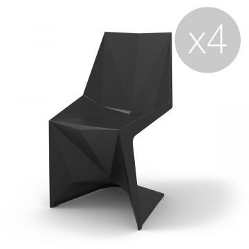 Voxel chaise (lot de 4)