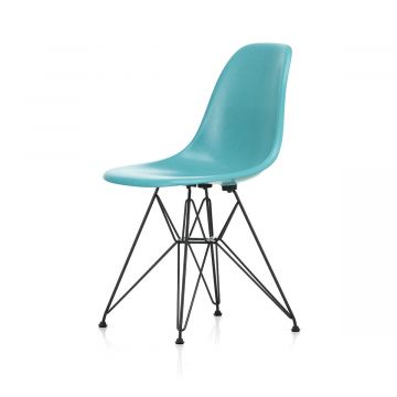 Eames Fiberglass Side Chair DSR Turquoise - Édition limitée