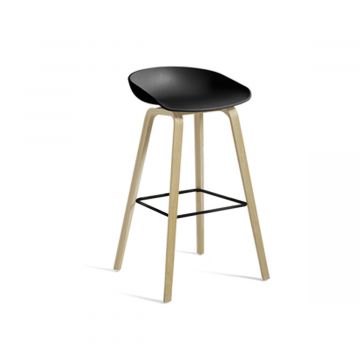 About a stool AAS 32 Assise Noir/ Repose pied noir