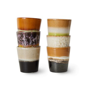 Set de 6 Tasses à café en grès - Soil (Outlet)