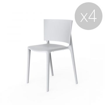 Africa chaise - Lot de 4
